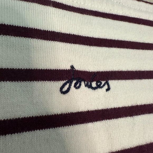 Joules Harbour Luxe Long Sleeve Pheasant Jersey Top Sequined T-Shirt - 14 - Picture 7 of 7